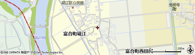 熊本県熊本市南区富合町硴江316周辺の地図