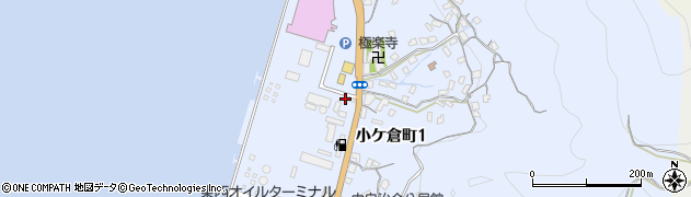 大長崎商事株式会社　小ケ倉オートガススタンド周辺の地図