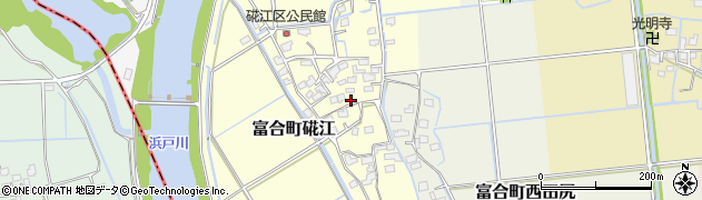 熊本県熊本市南区富合町硴江323周辺の地図