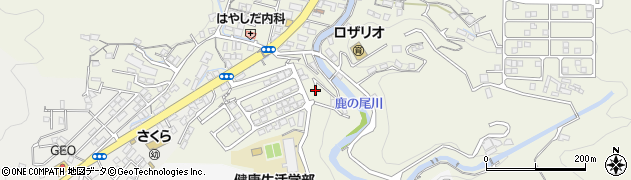 新戸町萩の尾公園周辺の地図