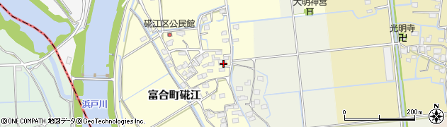 熊本県熊本市南区富合町硴江320周辺の地図