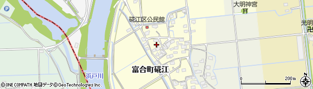 熊本県熊本市南区富合町硴江364周辺の地図