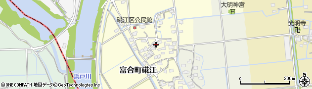 熊本県熊本市南区富合町硴江358周辺の地図