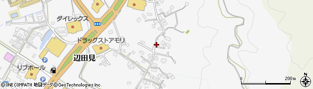 熊本県御船町（上益城郡）辺田見周辺の地図