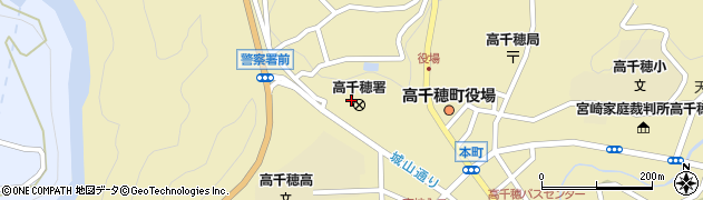 高千穂地区交通安全協会周辺の地図