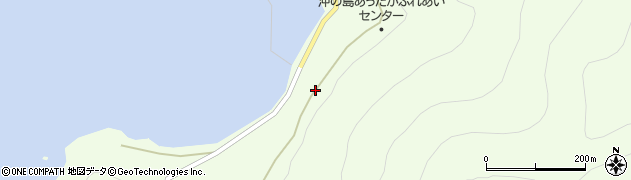 高知県宿毛市沖の島町弘瀬305周辺の地図