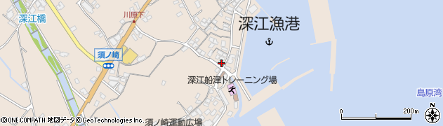 長崎県南島原市深江町丙167周辺の地図