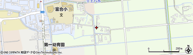 熊本県熊本市南区富合町榎津533周辺の地図