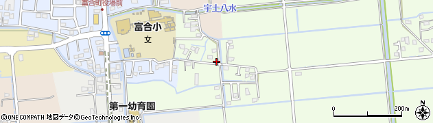 熊本県熊本市南区富合町榎津530周辺の地図