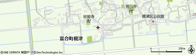 熊本県熊本市南区富合町榎津285周辺の地図