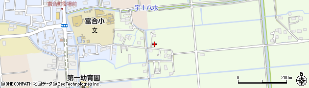 熊本県熊本市南区富合町榎津572周辺の地図