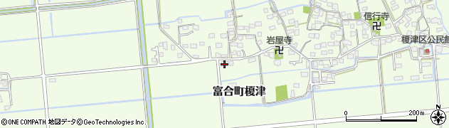 熊本県熊本市南区富合町榎津303周辺の地図