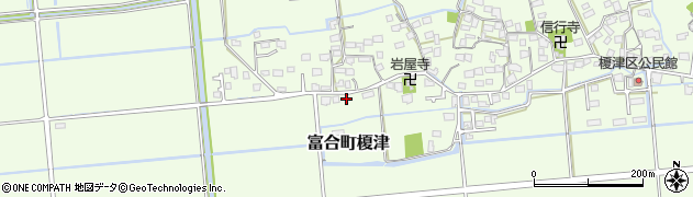 熊本県熊本市南区富合町榎津298周辺の地図