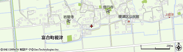 熊本県熊本市南区富合町榎津270周辺の地図