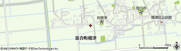熊本県熊本市南区富合町榎津293周辺の地図