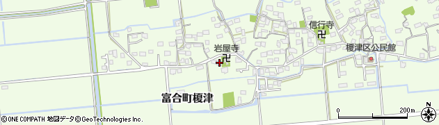 熊本県熊本市南区富合町榎津289周辺の地図