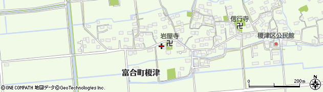 熊本県熊本市南区富合町榎津291周辺の地図
