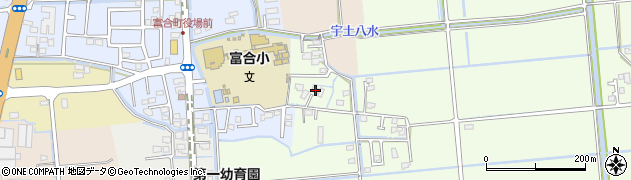 熊本県熊本市南区富合町榎津518周辺の地図