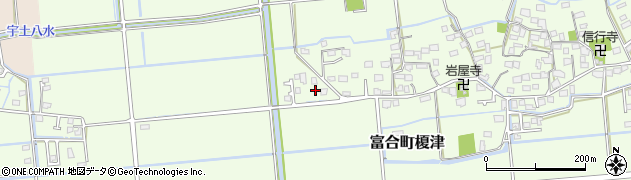 熊本県熊本市南区富合町榎津793周辺の地図