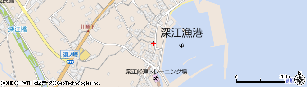 長崎県南島原市深江町丙157-16周辺の地図