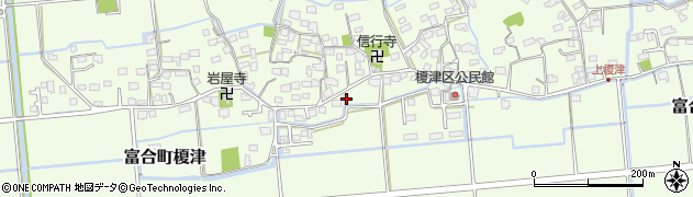 熊本県熊本市南区富合町榎津255周辺の地図