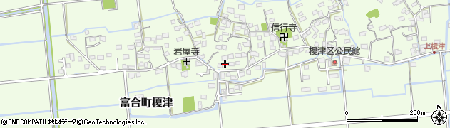 熊本県熊本市南区富合町榎津1033周辺の地図