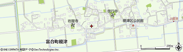 熊本県熊本市南区富合町榎津1034周辺の地図