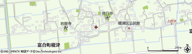 熊本県熊本市南区富合町榎津1041周辺の地図