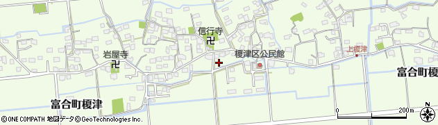 熊本県熊本市南区富合町榎津251周辺の地図