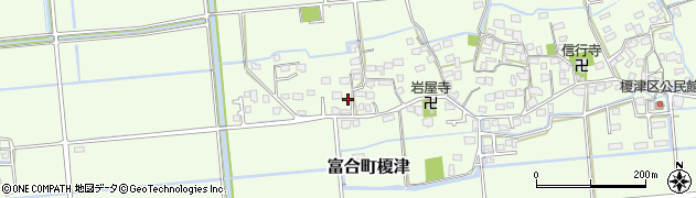 熊本県熊本市南区富合町榎津800周辺の地図