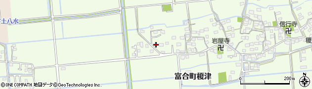 熊本県熊本市南区富合町榎津794周辺の地図
