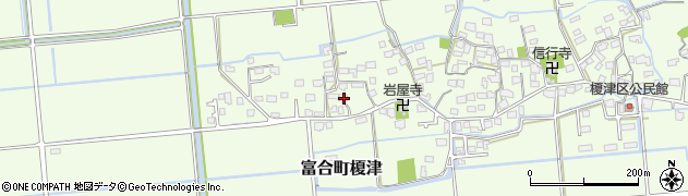 熊本県熊本市南区富合町榎津815周辺の地図