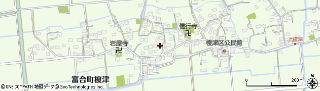 熊本県熊本市南区富合町榎津1038周辺の地図