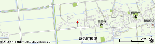 熊本県熊本市南区富合町榎津798周辺の地図