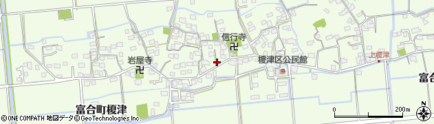 熊本県熊本市南区富合町榎津1051周辺の地図