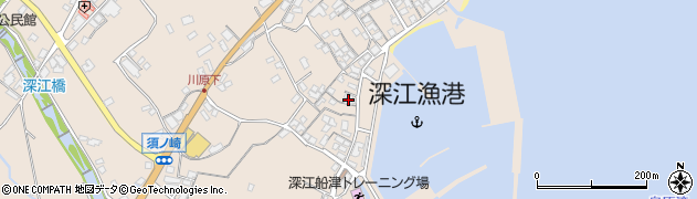 長崎県南島原市深江町丙158-13周辺の地図