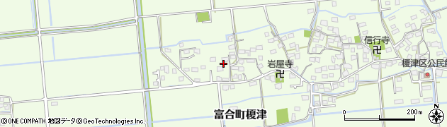 熊本県熊本市南区富合町榎津803周辺の地図