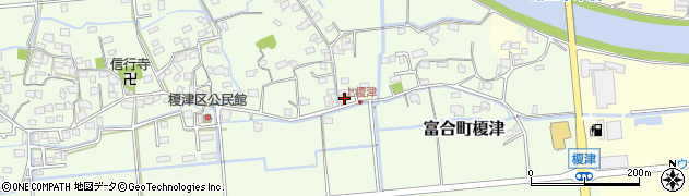 熊本県熊本市南区富合町榎津1240周辺の地図