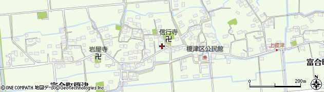 熊本県熊本市南区富合町榎津1052周辺の地図