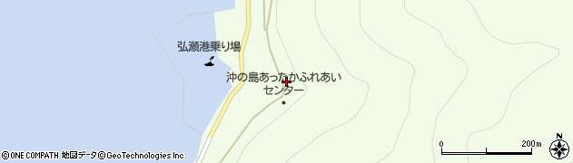 高知県宿毛市沖の島町弘瀬420周辺の地図