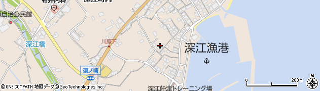 長崎県南島原市深江町丙176周辺の地図
