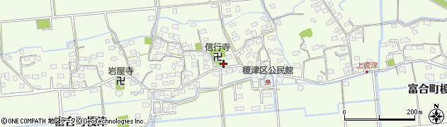 熊本県熊本市南区富合町榎津1088周辺の地図