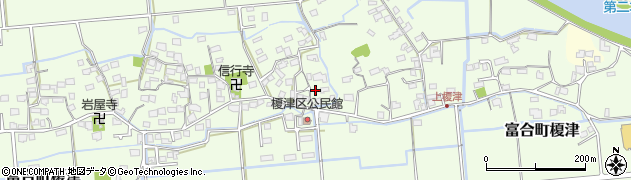熊本県熊本市南区富合町榎津1143周辺の地図