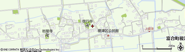 熊本県熊本市南区富合町榎津1089周辺の地図