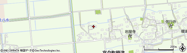 熊本県熊本市南区富合町榎津782周辺の地図