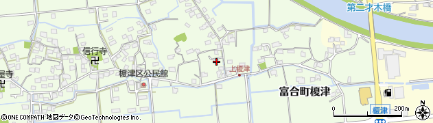 熊本県熊本市南区富合町榎津1209周辺の地図