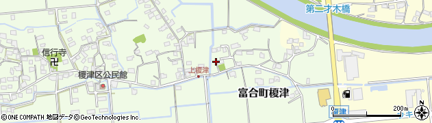熊本県熊本市南区富合町榎津1368周辺の地図