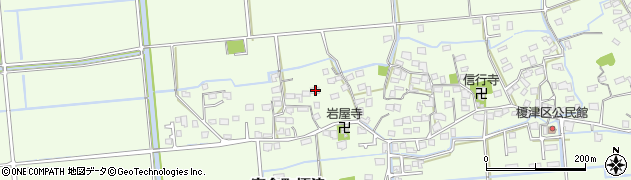 熊本県熊本市南区富合町榎津811周辺の地図