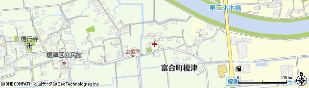 熊本県熊本市南区富合町榎津1370周辺の地図