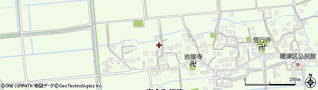 熊本県熊本市南区富合町榎津777周辺の地図